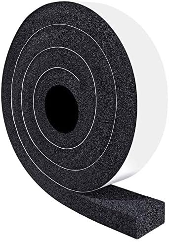 TORRAMI Window Air Conditioner Foam Seal Insulation 2 inch W X 1 inch T by TORRAMI