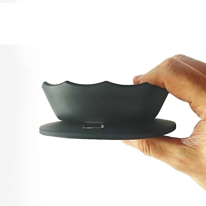 Camping Coffee Filter Pouring Over Dripper Foldable Silicone Basket Portable - Image 4