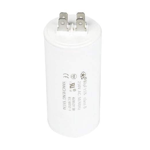 YATAI CBB60 Capacitor 80uF 250V AC, 4-Pin Run Capacitor, 1.64 x 3.54 in Cylinder - Image 5
