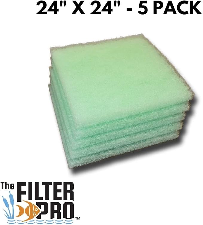 Lime Green Fine Filter Media, 5 Pack, Ponds or Water Gardens, Made in USA - Image 2