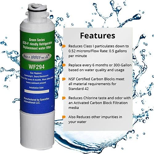 Aqua Fresh WF294 DA29-00020B Refrigerator Water Filter Replacement - Image 6