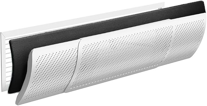 Central AC Vent Deflector Customizable Airflow Direction by Unknown