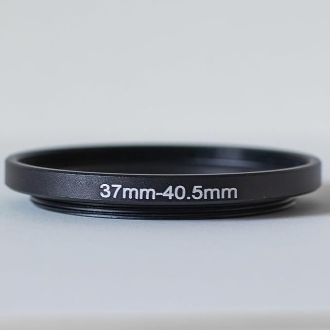 37-40.5mm Metal Step-Up/Down Ring Adapter Compatible - Image 2