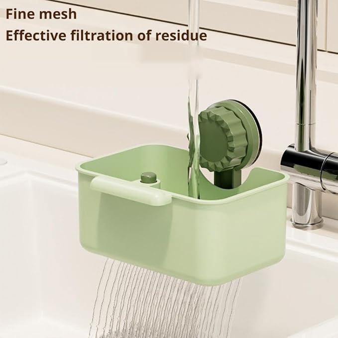 2Pcs Kitchen Sink Strainer Drainer Basket - Image 2