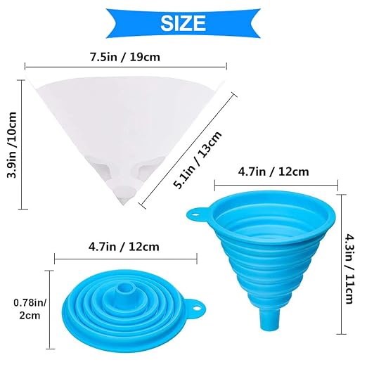 DAOKI 100 Pcs Paper Paint Filters 100 Micron Disposable Paint Paper Strainers - Image 2