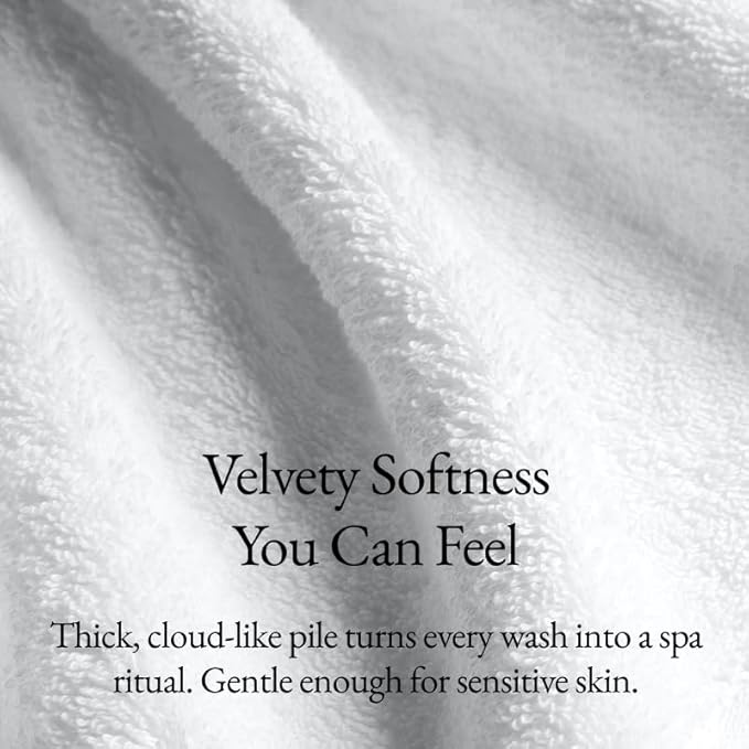 Italic Ultraplush 100% Australian Cotton Bath Sheets - Set of 2 Luxury Extra Large Heavy Duty Bath Sheets, 800GSM Plush and Absorbent Sheets for Hotels, Bath, Gym & Spa (White)