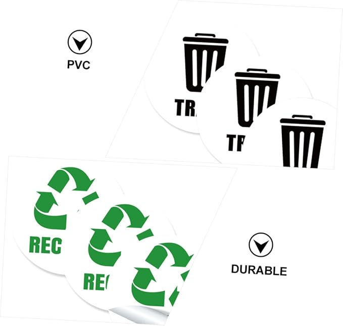 Garbage Classification Labels Self-Adhesive Bin Stickers - Image 6