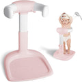 Baby Shower Stand – Adjustable Toddler Bath Stand & Standing Baby Bathtub for Infants 8–36 Months(Pink)