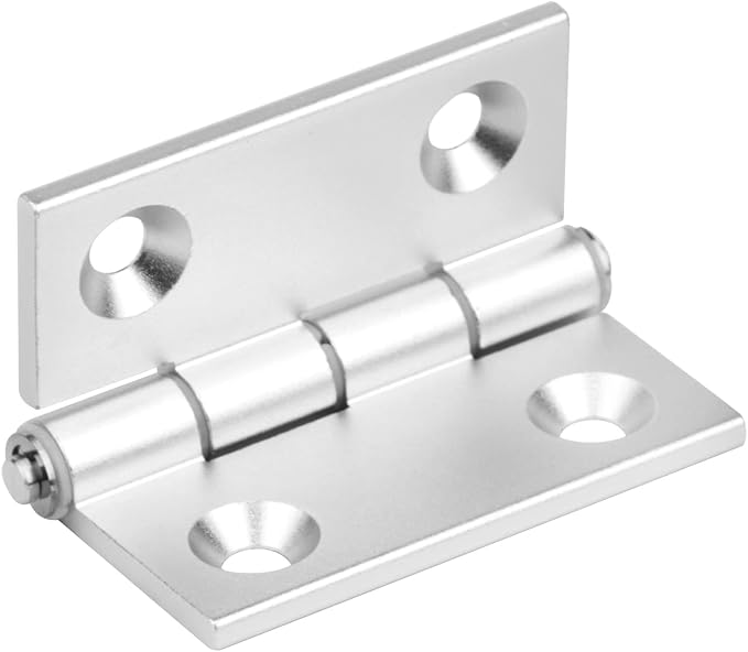 6 Pack 2-1/2" Aluminum Alloy Door Hinges - Image 4