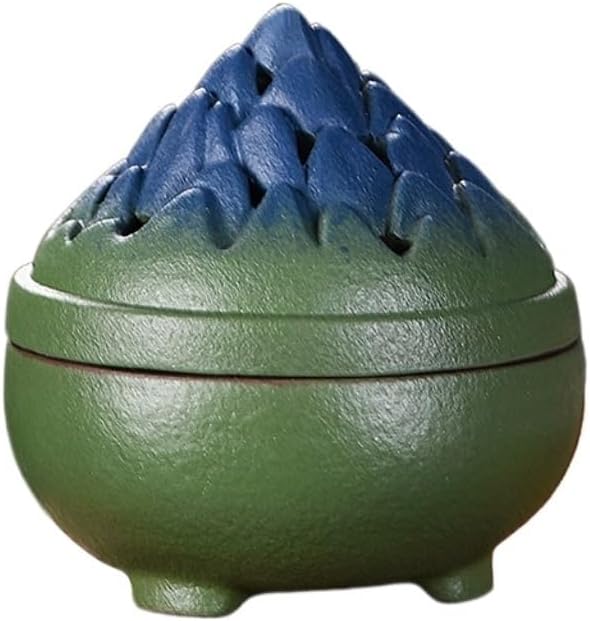Waterfall Censer Ceramic Incense Burner Indoor Incense Agarwood Sandalwood Box by Unknown