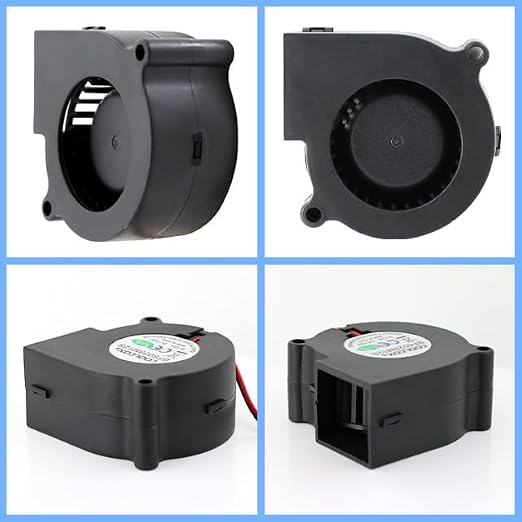 60mm Brushless DC Blower Fan 5V 12V 24V Small Plastic Blades Dishwasher Air - Image 5