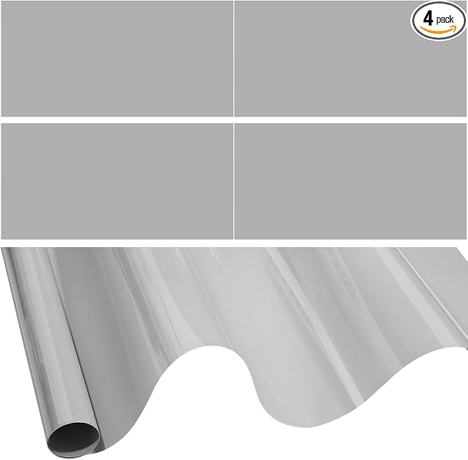 Amylove 4 Pcs Fluorescent Light Covers Classroom Ceiling Panels Light Filters by Amylove