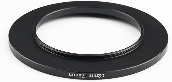 52mm to 72mm Step-Up Ring Filter Adapter, Metal Ring Step-Up Rings Adapter - Image 3
