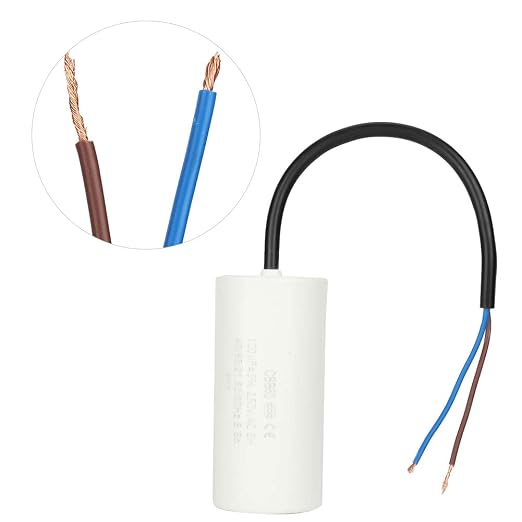 CBB60 Run Capacitor with Wire Lead 250V AC 100uF 50/60Hz Run Round Capacitors - Image 9