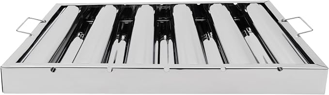 6Pcs 19.5W x 15.5H x 1.78TH Inch Commercial Hood Filters, 430 Stainless Steel 5 - Image 6