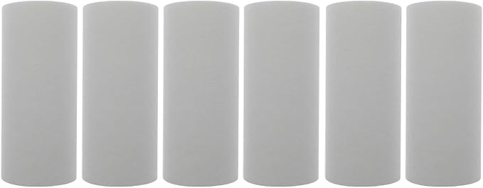 Tier1 10 Micron 10 Inch x 4.5 Inch | 6-Pack Spun Wound Polypropylene Whole by Tier1