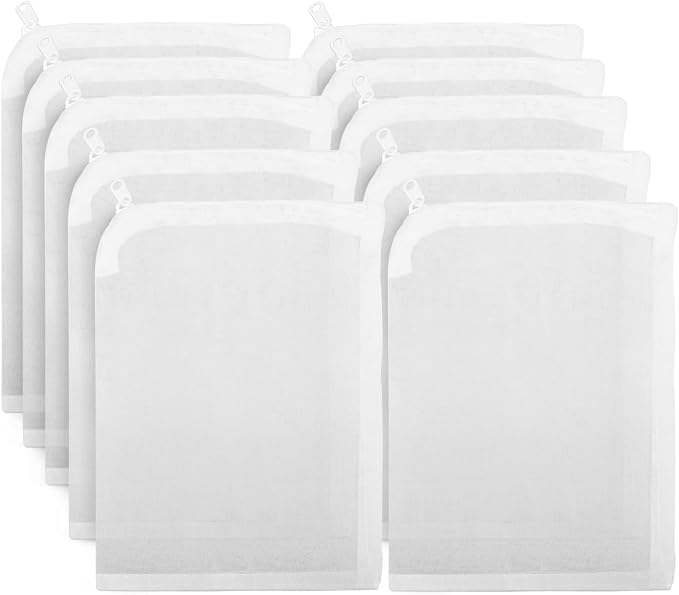 Segarty Aquarium Filter Bags High Flow, 10 Pack 0.15mm Mesh Bag 7.7 x 6 Inch by Segarty