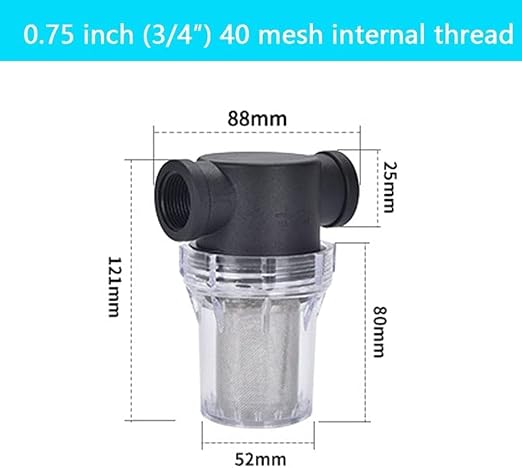 Budget Plastic Water Filter 1/2-1 - Image 2
