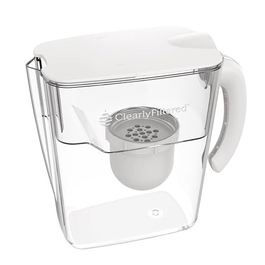 Clearly Filtered No.1 Filtered Water Pitcher/Updated Model/Targets 365+ by ClearlyFiltered