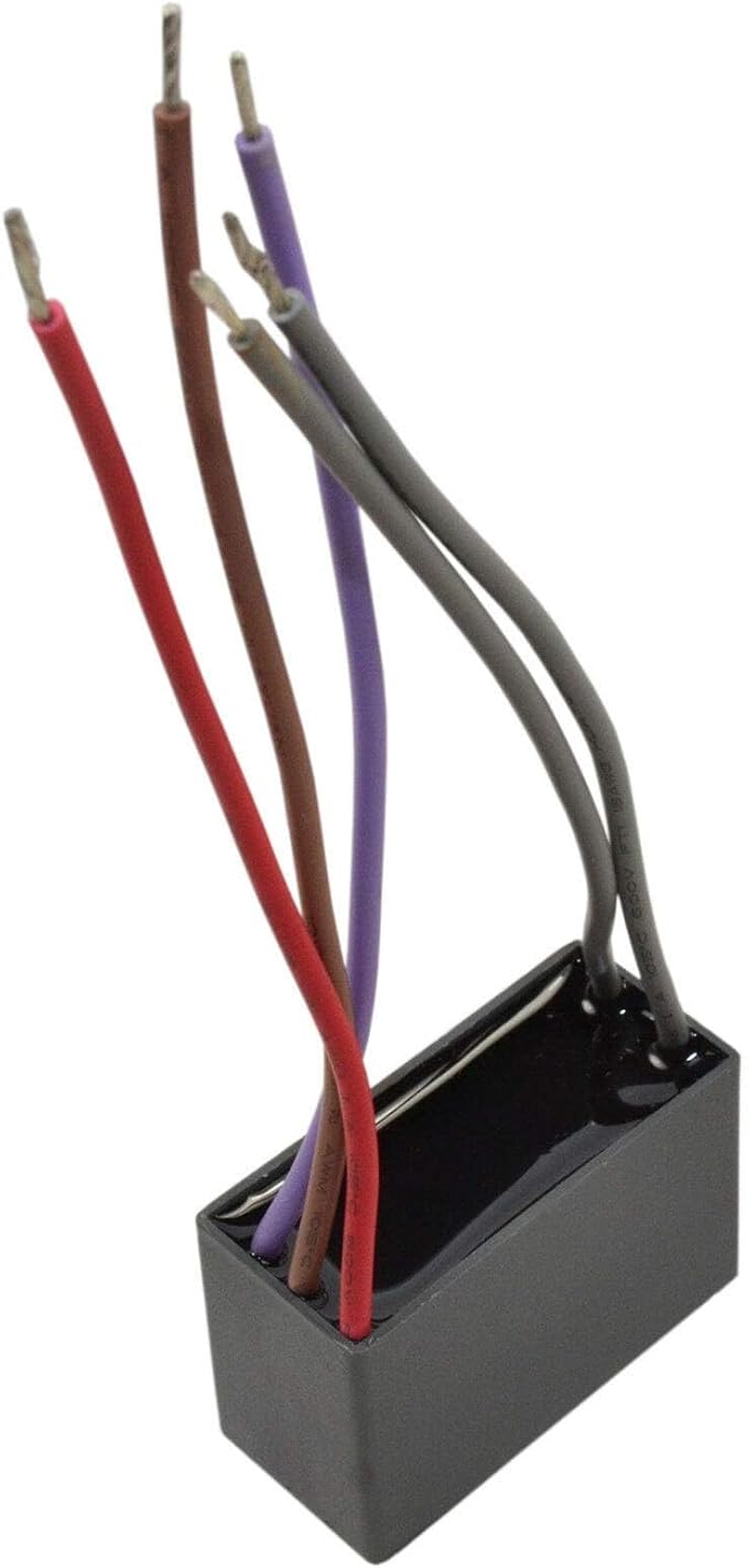HQRP Capacitor Compatible with Hampton Bay Ceiling Fan 4.5uf+5uf+5uf 5-Wire UL - Image 4