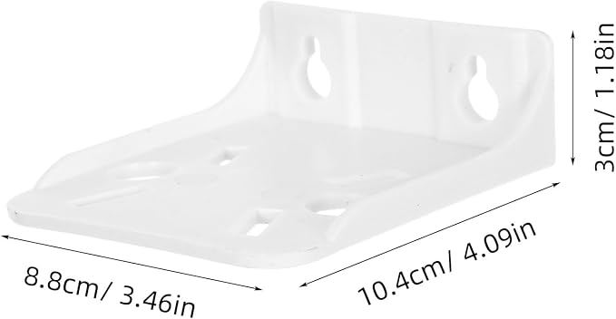 BESTYASH 10 Pcs Wall Mounting Water Filter Brackets Plastic Housing Rack - Image 5