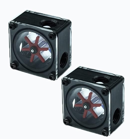 Flow Meter Indicator for PC Acetal Water Cooling Monitoring G1/4 Thread Square - Image 4
