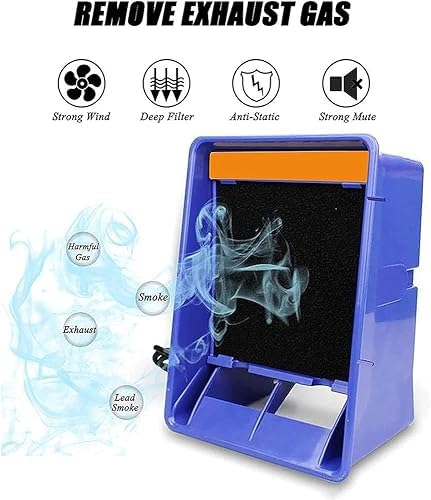 Fume Absorber, Carbon Filter, Silent Fan, Powerful Suction, Fume Purifier - Image 2