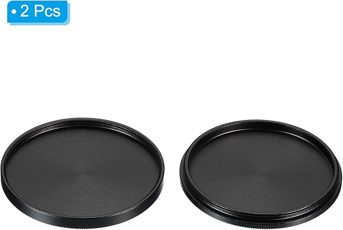 PATIKIL 43mm Lens Cap, 2 Pack Camera Lens Cap Cover Universal Front Metal Lens - Image 3