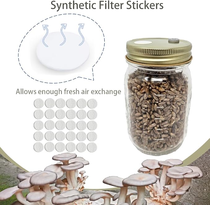 100PCS Self Healing Injection Ports and 120PCS Synthetic Filter Stickers - Image 7