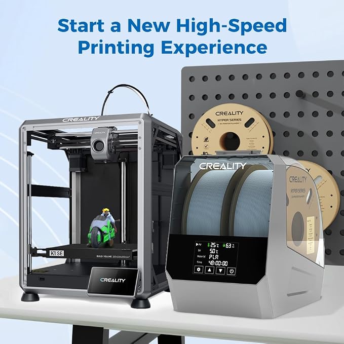 Official Creality Space Pi Filament Dryer Plus, 2 Spool 3D Printer Filament - Image 3