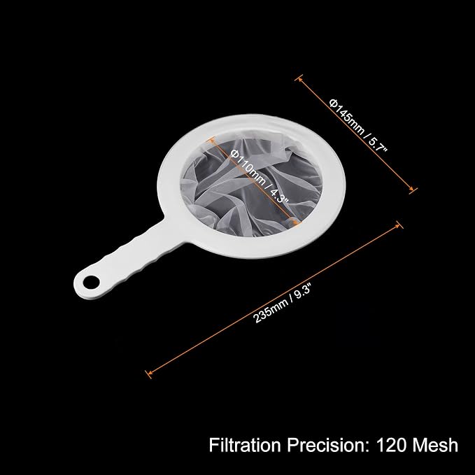 PATIKIL 9"x6" Food Filter Strainer, 120 Mesh Kitchen Mesh Filters Strainers - Image 2