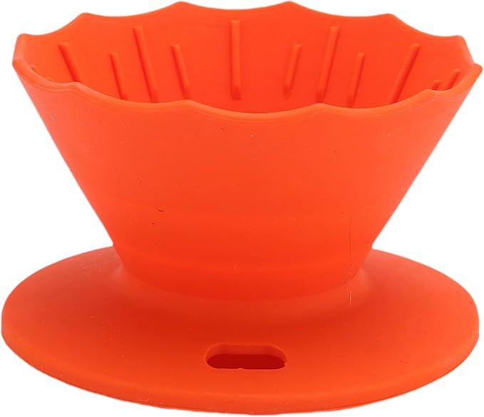 Pour Over Coffee Dripper Silicone Food Grade Portable Hand Brewed Coffee Filter - Image 6
