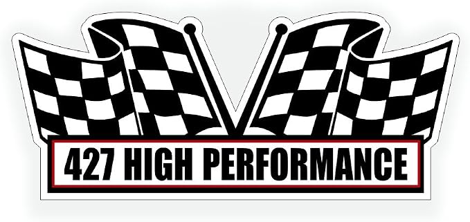 2X Engine Window Air Cleaner Sticker Decal - Image 2