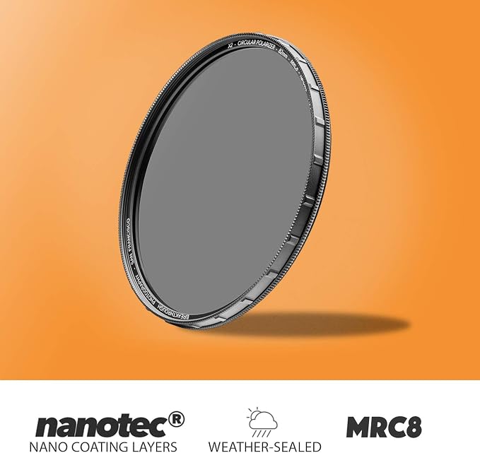 58mm X2 CPL Circular Polarizing Filter - Image 4