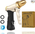 Heavy Duty High Pressure Garden Hose Nozzle, adjustable spraying mode Metal Water Hose Nozzle for Car Washing, Yard Plant Watering, Pets & Windows