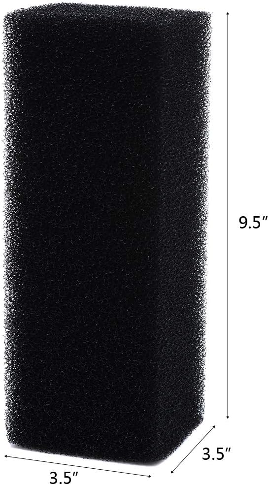 ALEGI Bio Sponge Filter Foam Cut to Fit Media 9.5"x3.5"x3.5", Replacement - Image 2