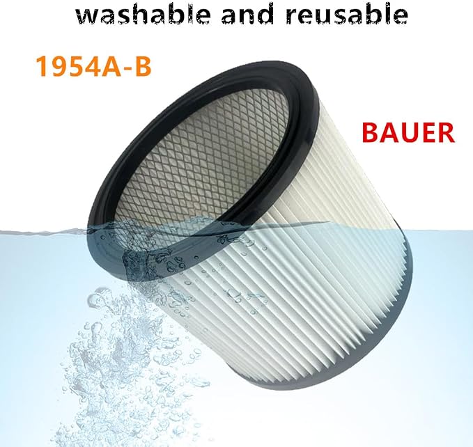 1 PACK brikiwee Replacement Cartridge Vacuum HEPA filter 1954A-B Compatible - Image 4
