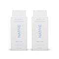 Native Body Wash Contains Naturally Derived Ingredients | For Women & Men, Sulfate, Paraben, & Dye Free Leaving Skin Soft and Hydrating | Cotton & Lily 18 oz - 2 Pk