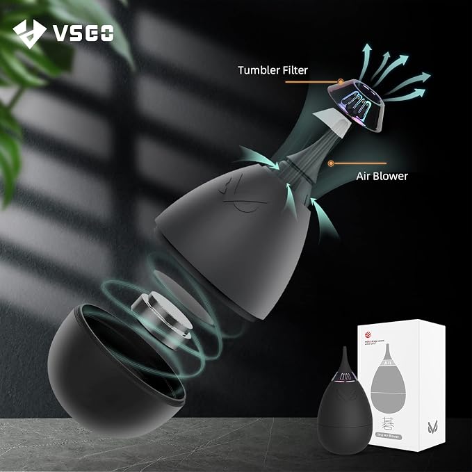 VSGO Camera Air Blower with Filter Compressed Air - Image 2