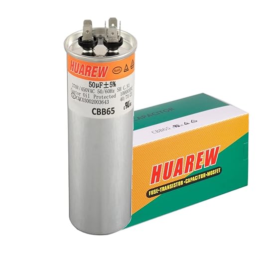 50 uF MFD ±5% 450 VAC CBB65 AC Motor and Fan Starting Round Capacitor - Image 4
