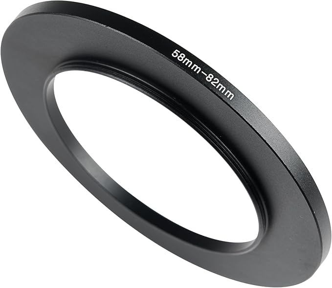 58-82mm Metal Step-Up/Down Ring Adapter Compatible by Unknown