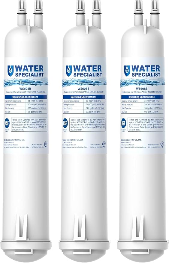 Waterspecialist WS608 Water Filter, Replacement by Waterspecialist
