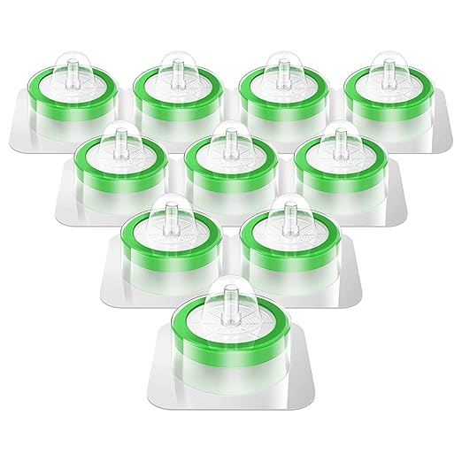 SimPure Sterile Syringe Filter PES 200 Pack, 0.22um Pore Size, 33mm Membrane by SimPure_Water