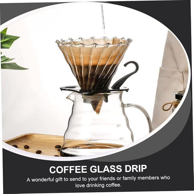 GLEAVI Manual Coffee Pot Funnel Filter Funnel Precision Strainer Safe - Image 2