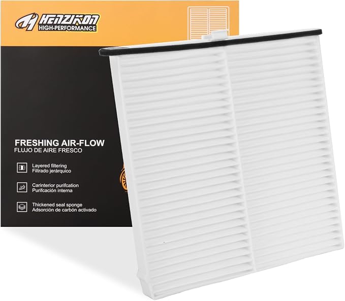 White FD811 Cabin air filter for Mazda 3, Replacement for CF11811, KD45-61-J6X by HYFTJYZ