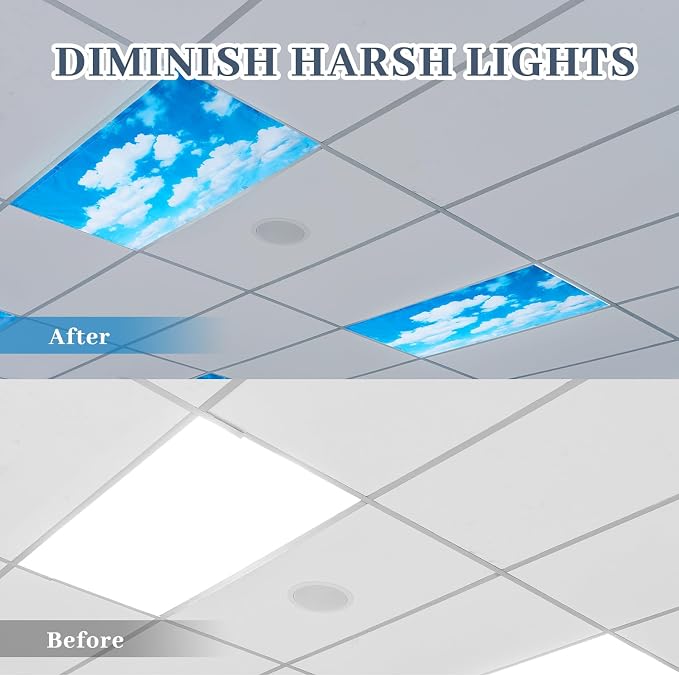 Patelai 4 x 2 Feet Fabric Fluorescent Light Cover - Image 2