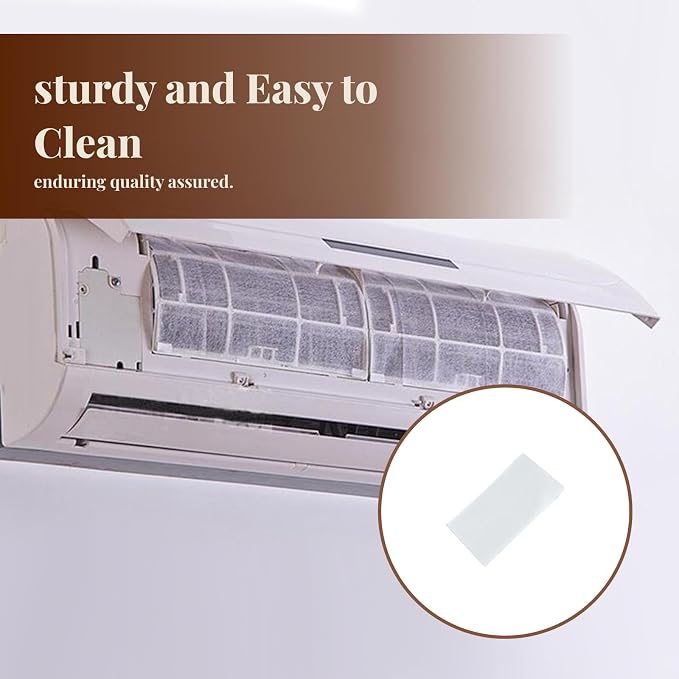 Generic 10 Pieces Air Condition Outlet Filter Mesh Nonwoven Cloth Spare Parts - Image 3