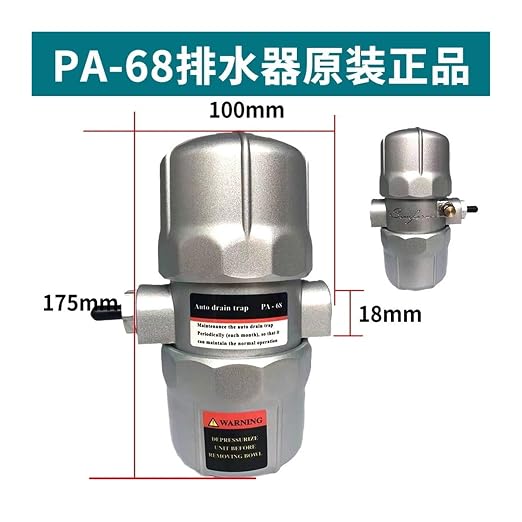 Air Compressor PA Drainer AD402-04 Zero air Consumption SA6D Drain Valve - Image 2