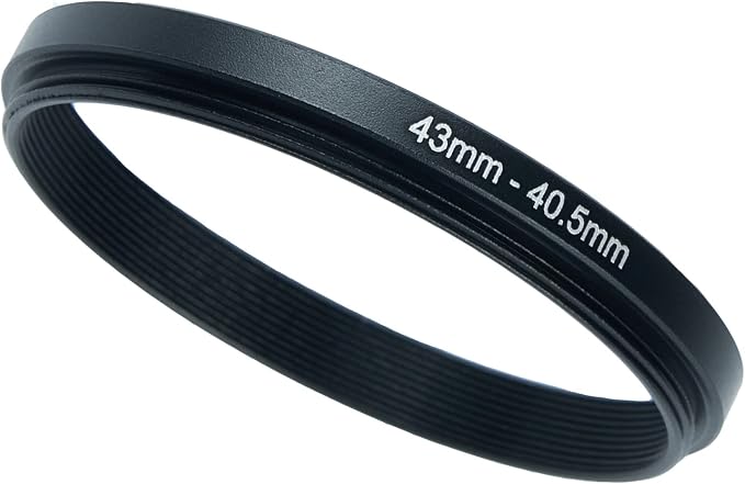 43mm to 40.5mm Step-Down Ring Filter Adapter by BETUYESS