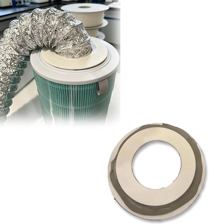 Compatible with Xiaomi Air Purifier Filter Exhaust Duct Adapter – Fits 200mm by Unknown